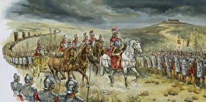 Review Gallery: Army of the Roman Empire. Officers in the review