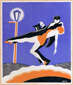 Art deco cover for Theatre World, November 1925 Art deco cover for Theatre World, November 1925
