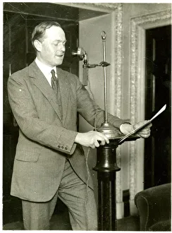 Broadcaster Gallery: Arthur Richard Burrows, BBC broadcaster