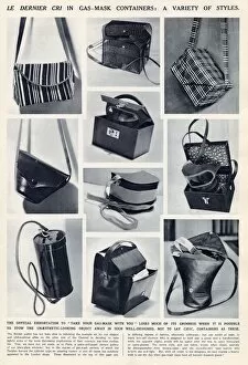 Article in The Illustrated London News showing a variety of chic bags