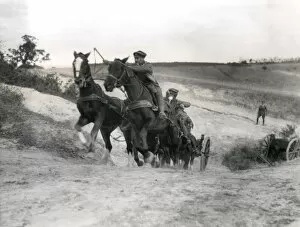 Artillery team on Macedonian Front, WW1