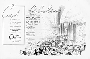 An artists impression of the London Casino restaurant An artists impression of the London Casino restaurant