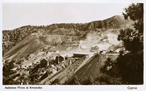 The Asbestos Mines at Pano Amiantos, Cyprus