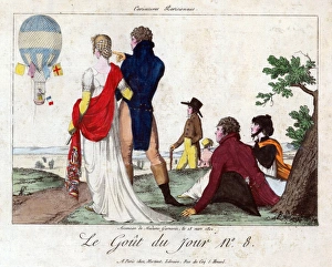 <b class=qtipBold><figcaption>Ascension de Madame Garnerin</figcaption></b><br>Ascent of Madame Garnerin 28th March 1802. Date: 1802<br><em>© The Royal Aeronautical Society (National Aerospace Library)/Mary Evans Picture Library</em> Ascension de Madame Garnerin