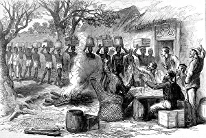 The Ashanti War (1873-74) - The arrival of stores The Ashanti War (1873-74) - The arrival of stores