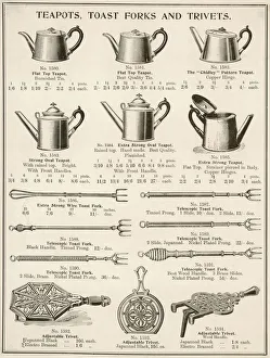 Fork Gallery: An assortment of teapots, toast forks and trivets