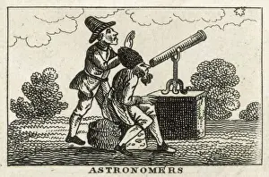 Vintage Astronomy Images Prints: Astronomers