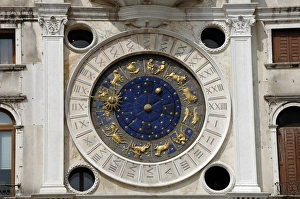 Astronomical clock in the Clock Tower of St. Marks Square Astronomical clock in the Clock Tower of St. Marks Square