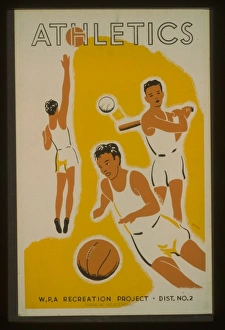 Athletics - WPA recreation project, Dist. No. 2 Athletics - WPA recreation project, Dist. No. 2