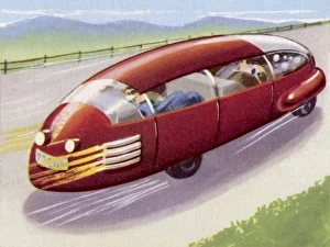 <b class=qtipBold><figcaption>Atomic Automobile</figcaption></b><br>Automobile Driven by Atomic Power<br><em>© Mary Evans Picture Library</em> Atomic Automobile