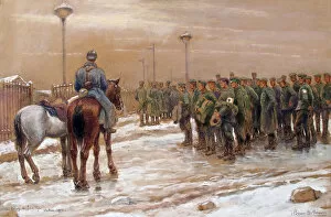 Images Dated 5th December 2012: Au camp de Souilly - Verdun, 1916