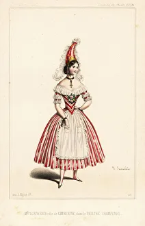 Augustine-Celestine Schriwaneck as Catherine Augustine-Celestine Schriwaneck as Catherine