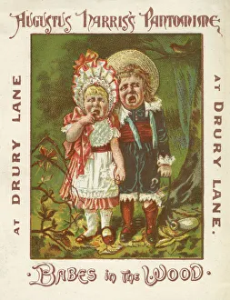 Augustus Harris's pantomime, Babes in the Wood, Drury Lane, London Augustus Harris's pantomime, Babes in the Wood, Drury Lane, London