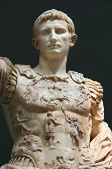 Sculpture Gallery: Augustus Prima Porta. Vatican Museums