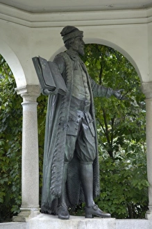 AUSTRIA. Linz. Statue of Johannes Kepler AUSTRIA. Linz. Statue of Johannes Kepler