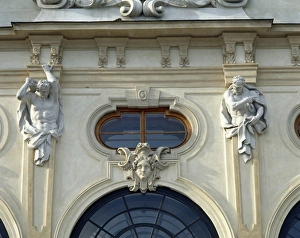 1723 Gallery: Austria. Vienna. Belvedere. Upper Belvedere. 1717-1723. By H