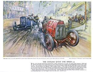 Gordon Gallery: Autocar Poster -- French Grand Prix