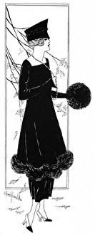 An autumn gown from Madame Barris, 1917 An autumn gown from Madame Barris, 1917