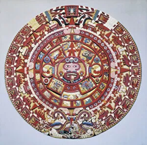 Stone Gallery: Aztec calendar