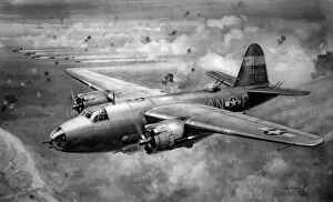 Bomber Gallery: B-26 Marauder Medium Bomber; Second World War, 1944