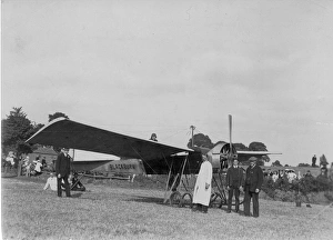 B C Hucks at Taunton with the Mercury II two-seater B C Hucks at Taunton with the Mercury II two-seater