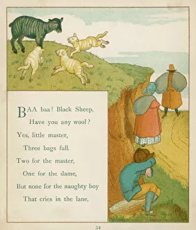 Nursery Gallery: Baa Baa Black Sheep / 1884