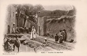 Bab-Darb Quarter of Biskra Old Town, Algeria Bab-Darb Quarter of Biskra Old Town, Algeria