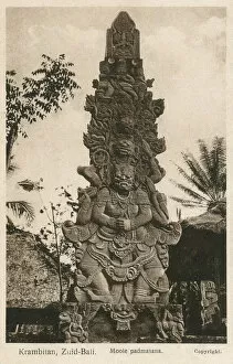 Bali Gallery: Bali, Indonesia - Kerambitan - Buddhist stele