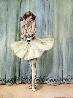 <b class=qtipBold><figcaption>Ballerina by Florence Mary Anderson</figcaption></b><br>Ballerina by Florence Mary Anderson. From The Dream Pedlar by Lady Margaret Sackville. 1914<br><em>© The Florence Mary Anderson Collection / Peter & Dawn Cope / Mary Evans</em> Ballerina by Florence Mary Anderson