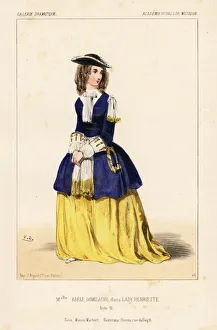Ballet dancer Adele Dumilatre in Lady Henriette, 1844 Ballet dancer Adele Dumilatre in Lady Henriette, 1844