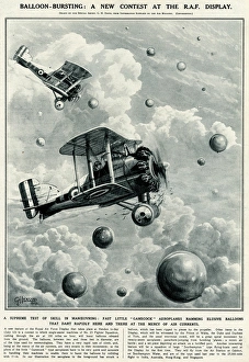 Balloon bursting at RAF display by G. H. Davis Balloon bursting at RAF display by G. H. Davis