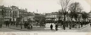 Bandstand in Caen, Normandy, Northern France