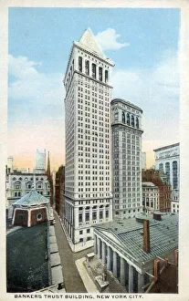 Bankers Trust Building, New York City, USA Date: circa 1910s Bankers Trust Building, New York City, USA Date: circa 1910s
