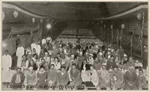 Banquet in Mammoth Cave, Kentucky, USA