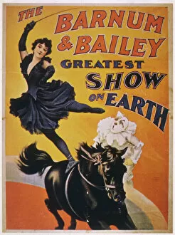 Horse Back Gallery: Barnum & Bailey Poster