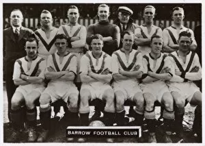 Hopkinson Gallery: Barrow FC football team 1936