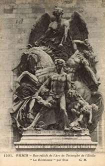 Bas relief The Resistance on the Arc de Triomphe, Paris Bas relief The Resistance on the Arc de Triomphe, Paris