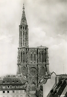 Bas-Rhin, France - Strasbourg Cathedral Bas-Rhin, France - Strasbourg Cathedral