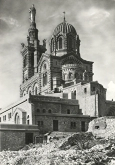 Basilique de Notre Dame de la Garde - Marseille, France Basilique de Notre Dame de la Garde - Marseille, France