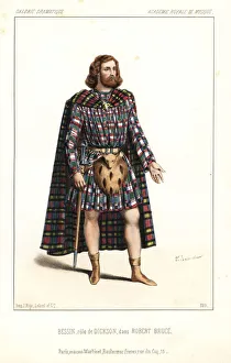 Bass opera singer Bessin as Dickson in Robert Bruce Bass opera singer Bessin as Dickson in Robert Bruce