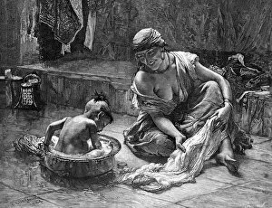 Bathing/Cairo 1884