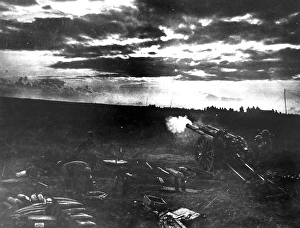 Battle of the Canal du Nord - 60 pounders near Cambrai Battle of the Canal du Nord - 60 pounders near Cambrai
