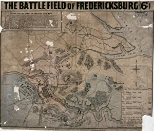 <b class=qtipBold><figcaption>Battle of Fredericksburg 1863</figcaption></b><br>American Civil War. Battlefield of Fredericksburg, 1863 Date: 1863<br><em>© Mary Evans / National Archives</em> Battle of Fredericksburg 1863