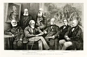 BATTLE OF TRAFALGAR Surviving veterans meet after 74 years ! Date: 1805 - 1879 BATTLE OF TRAFALGAR Surviving veterans meet after 74 years ! Date: 1805 - 1879