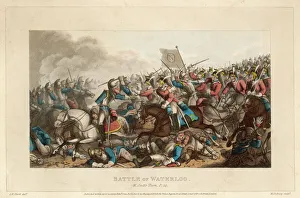 <b class=qtipBold><figcaption>Battle of Waterloo 1815</figcaption></b><br>NAPOLEONIC WARS The cavalry engage at the Battle of Waterloo<br><em>© Mary Evans Picture Library 2015 - https://copyrighthub.org/s0/hub1/creation/maryevans/MaryEvansPictureID/10090437</em> Battle of Waterloo 1815