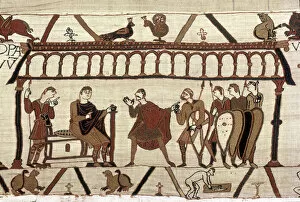Battle of Hastings Gallery: The Bayeux Tapestry - Norman conquest of England