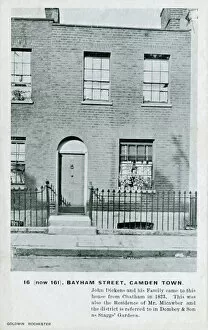 Terraced Gallery: Bayham Street, Camden, London (Dickens)