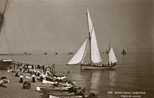 Hastings Gallery: Beach Yacht - Hastings, East Sussex