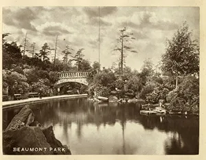Beaumont Park Lake, Huddersfield, Yorkshire Beaumont Park Lake, Huddersfield, Yorkshire