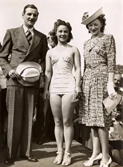 Contest Gallery: Beauty Contest Participant and Proud Parents